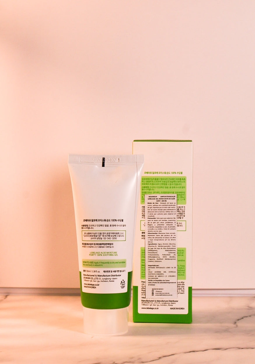 LEBELAGE ALOE MOISTURE PURITY 100% SOOTHING GEL 100ML
