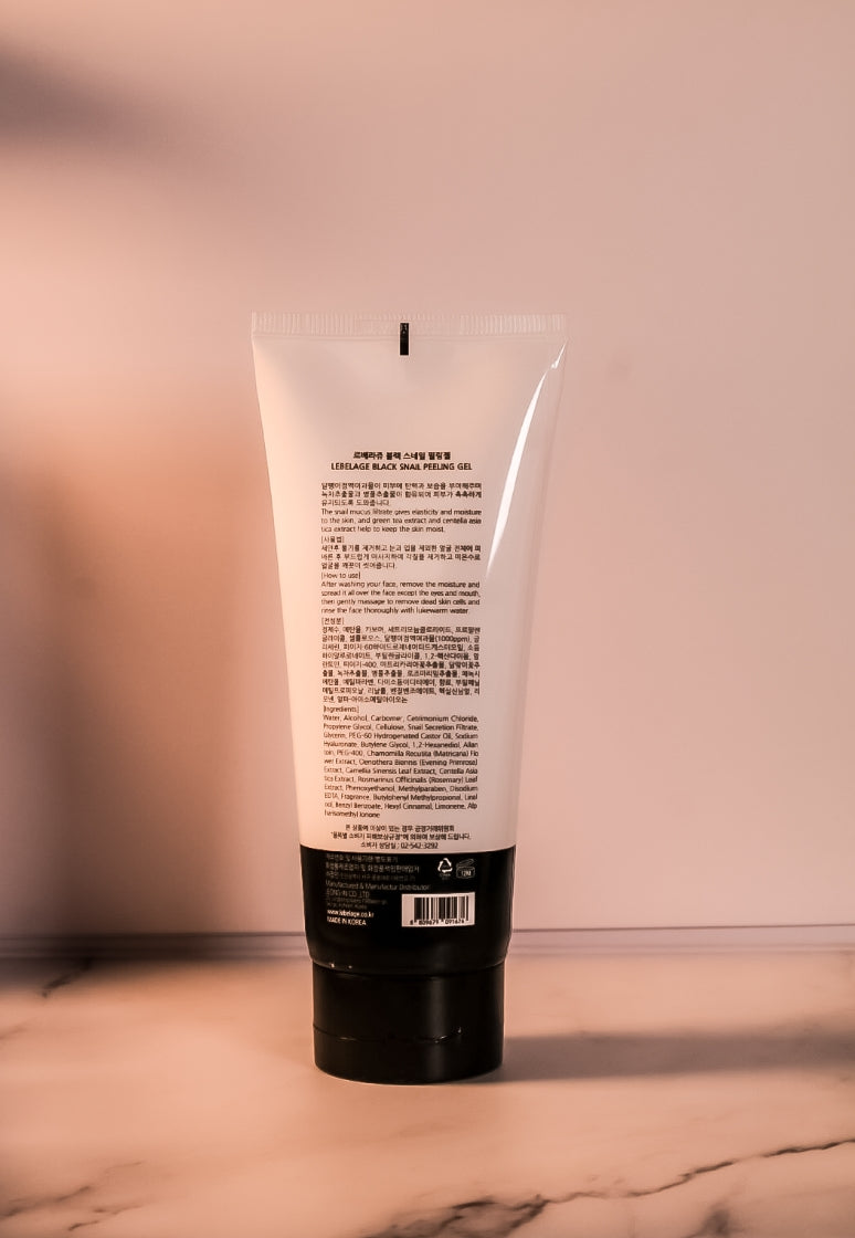 LEBELAGE BLACK SNAIL PEELING GEL 180ML