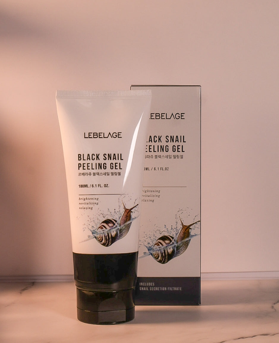 LEBELAGE BLACK SNAIL PEELING GEL 180ML