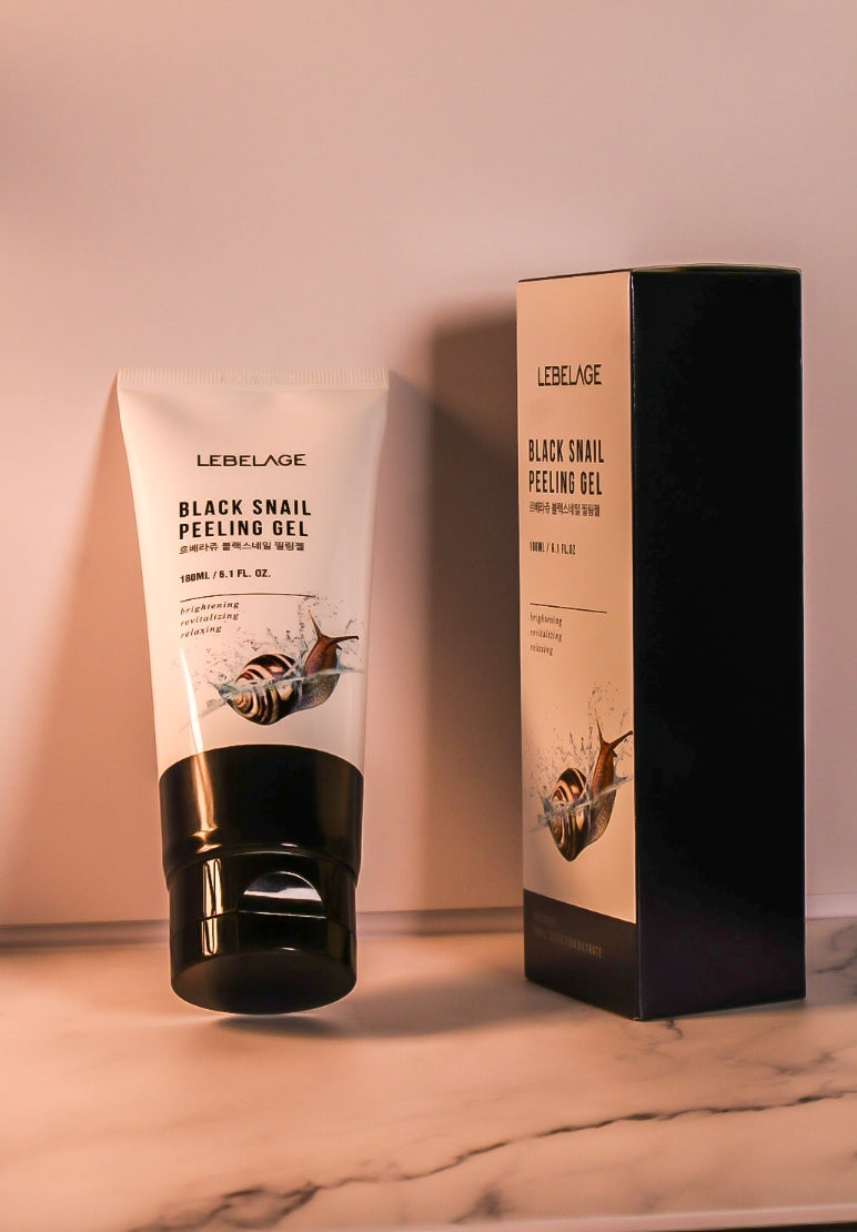 LEBELAGE BLACK SNAIL PEELING GEL 180ML