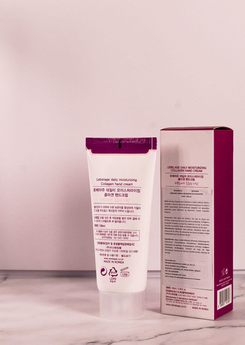 LEBELAGE DAILY MOISTURIZING HAND CREAM COLLAGEN