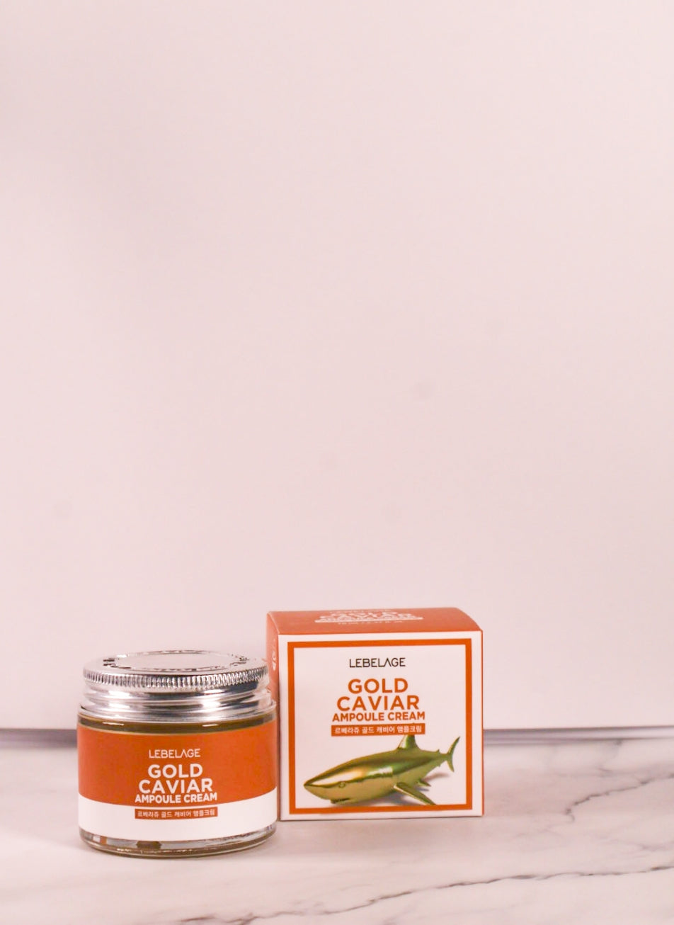LEBELAGE GOLD CAVIAR AMPULE CREAM