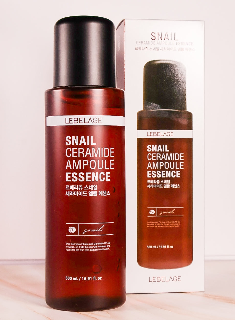 LEBELAGE SNAIL CERAMIDE AMPOULE ESSENCE