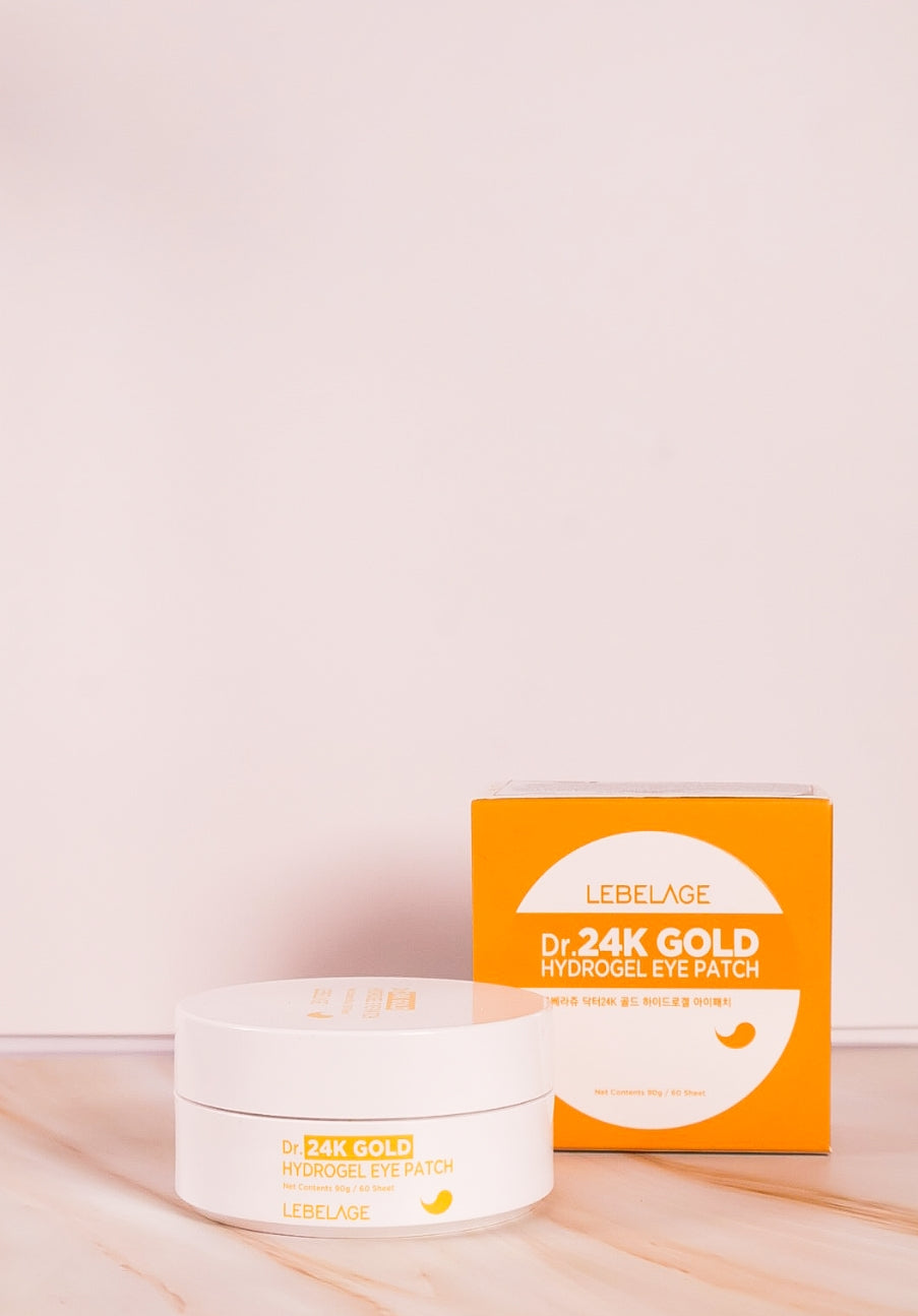 LEBELAGE 24K GOLD AMPOULE HYDROGEL EYE PATCH