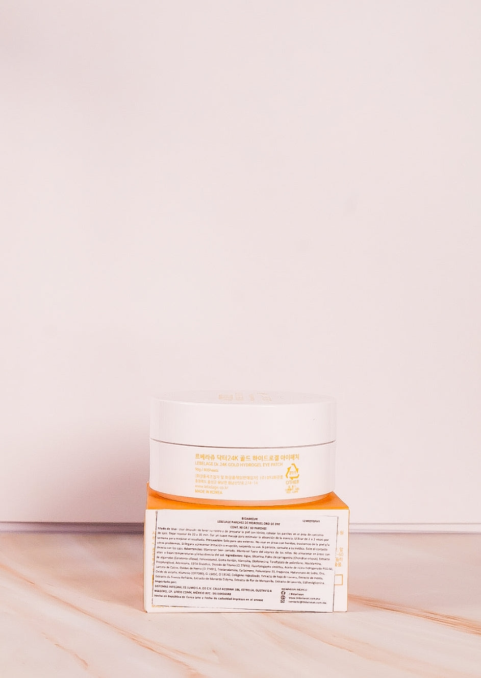 LEBELAGE 24K GOLD AMPOULE HYDROGEL EYE PATCH