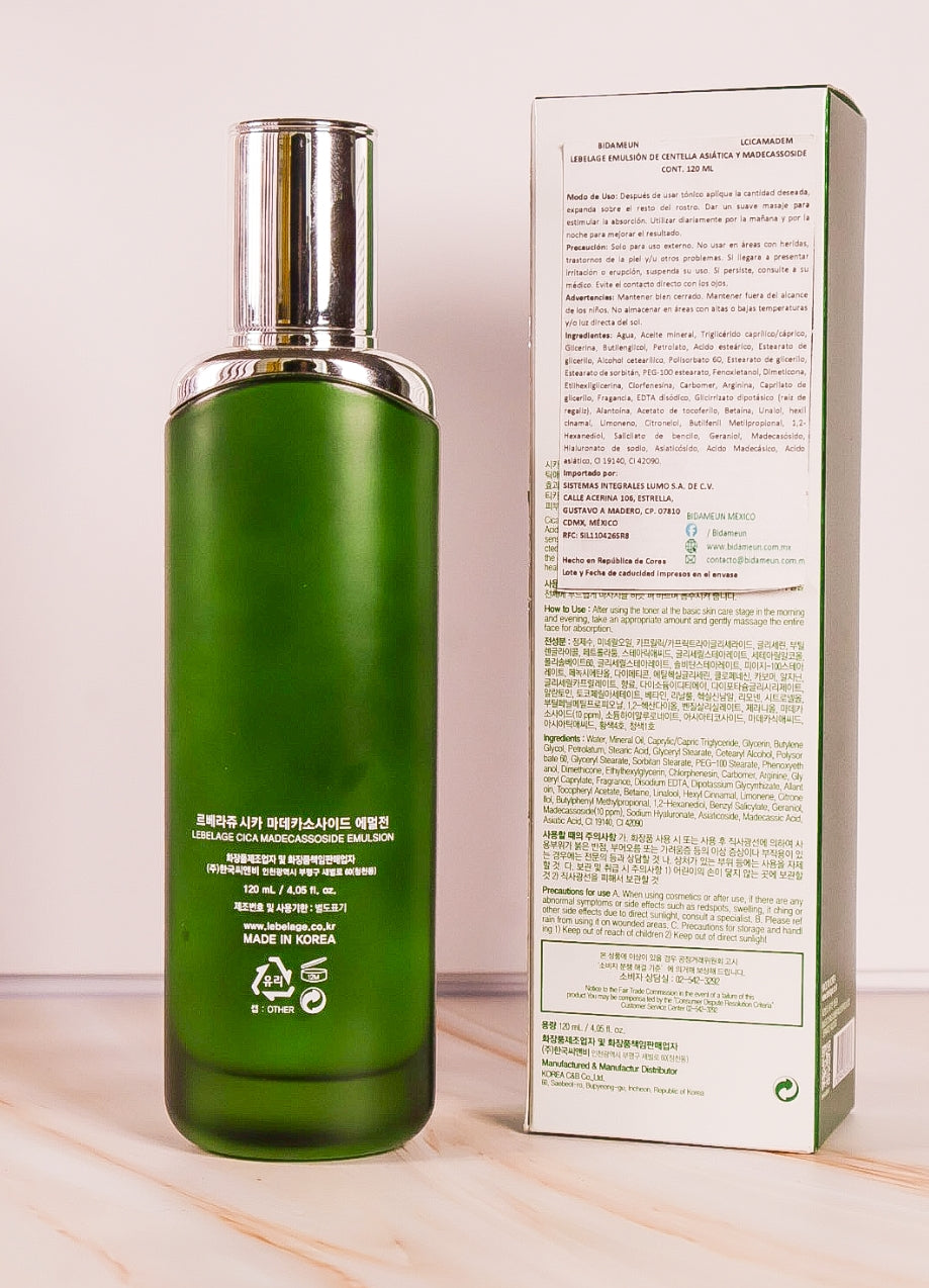 LEBELAGE CICA MADECASSOSIDE EMULSION