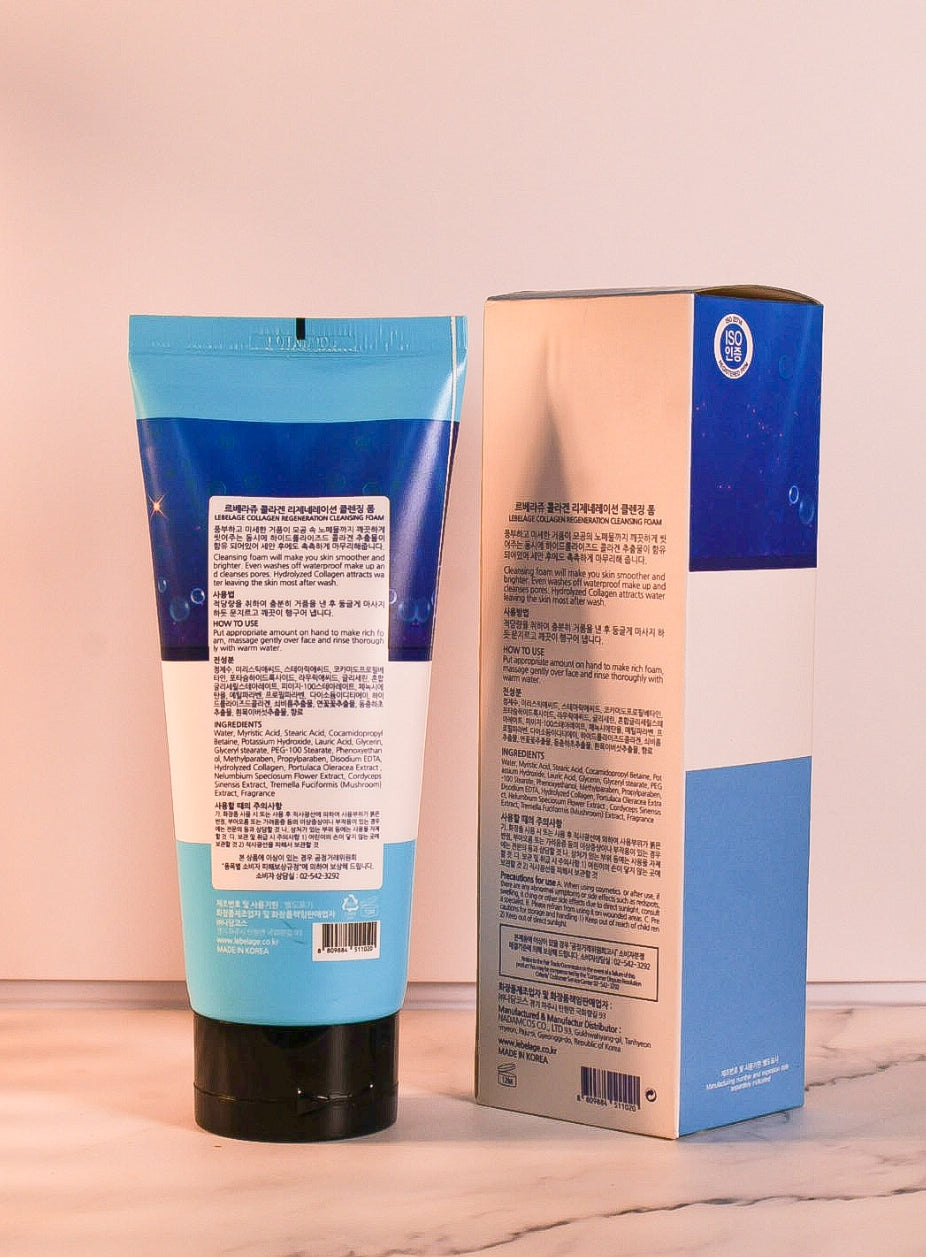 LEBELAGE COLLAGEN CLEANSING FOAM 180ML