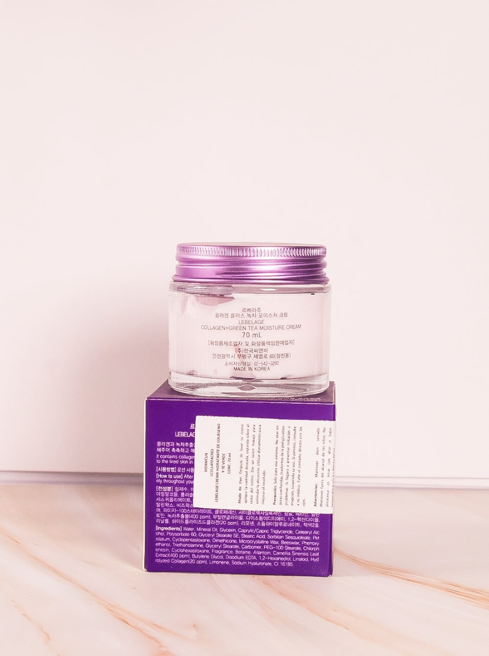 LEBELAGE COLLAGEN+GREEN TEA MOISTURE CREAM