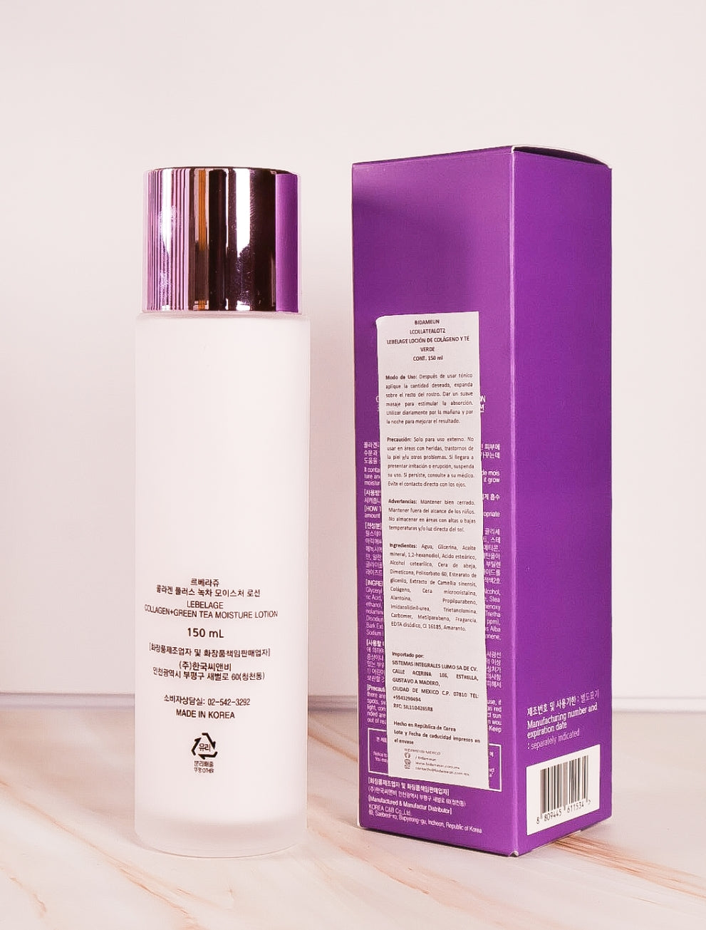 LEBELAGE COLLAGEN+GREEN TEA MOISTURE LOTION