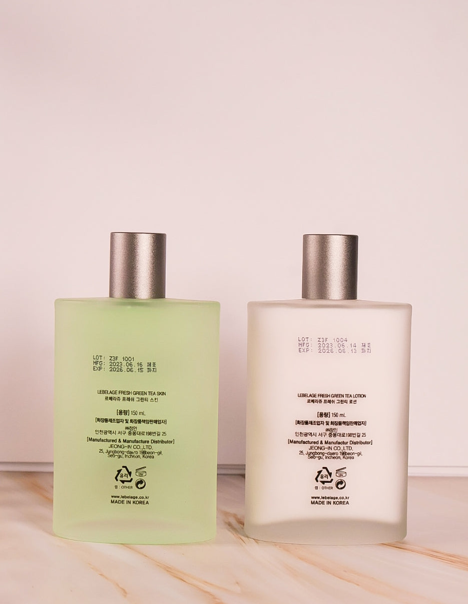 LEBELAGE COLLAGEN+GREEN TEA SKINCARE UTILITES FOR MEN 2 SET
