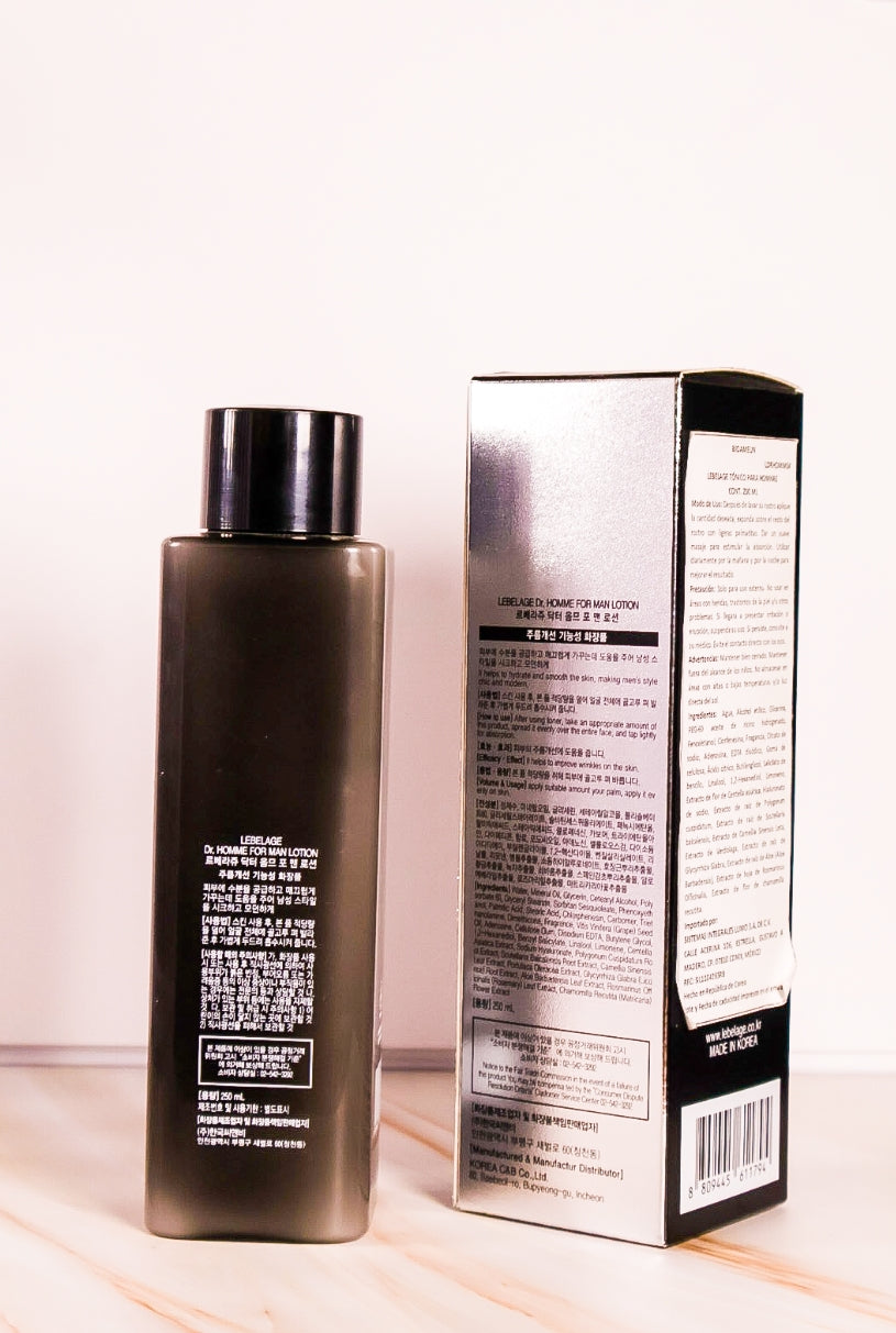 LEBELAGE DR. HOMME FOR MAN LOTION