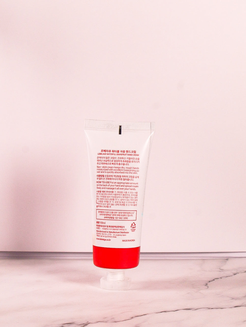 LEBELAGE WATERFUL GRAPEFRUIT HAND CREAM