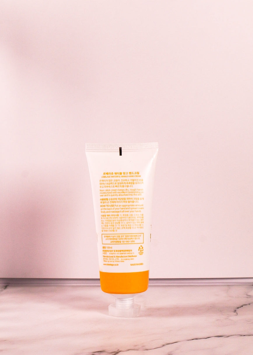 LEBELAGE WATERFUL MANGO HAND CREAM