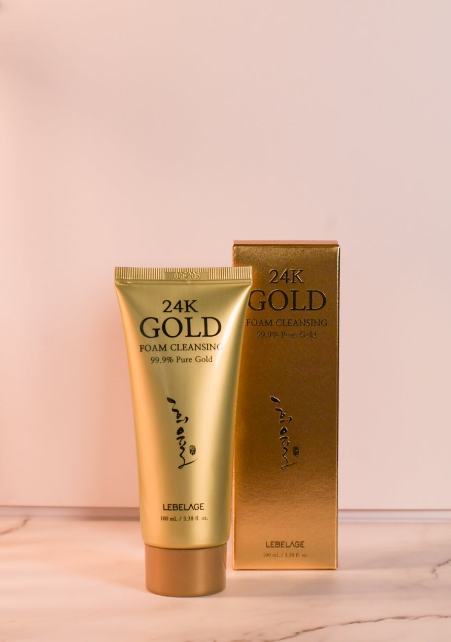 LEBELAGE HEEYUL 24K GOLD FOAM CLEANSING