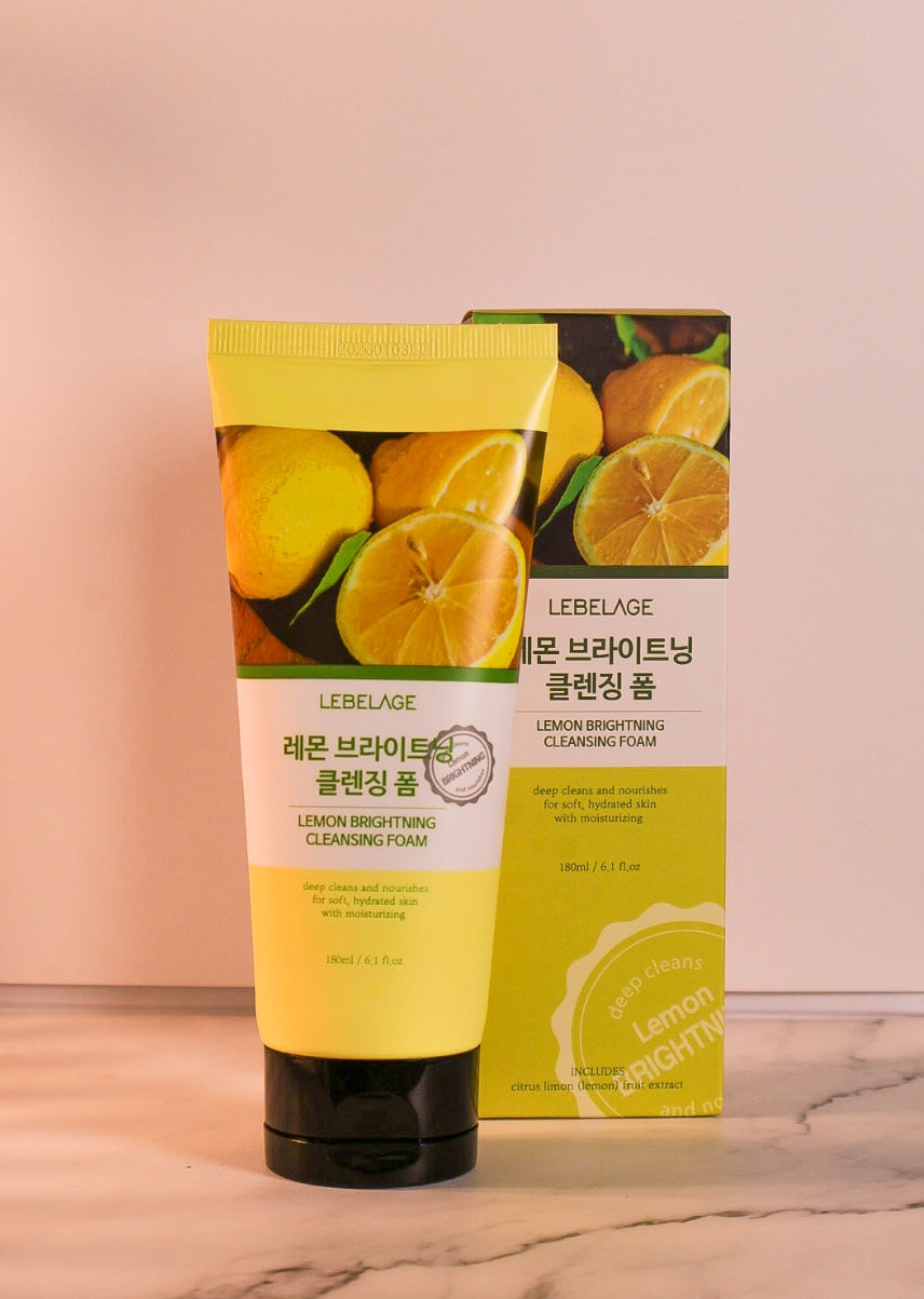 Lebelage Lemon Detox Cleansing Foam 180ml