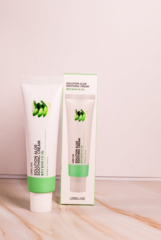 LEBELAGE SOLUTION ALOE SOOTHING CREAM